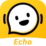 group voice chat room-echo android application logo